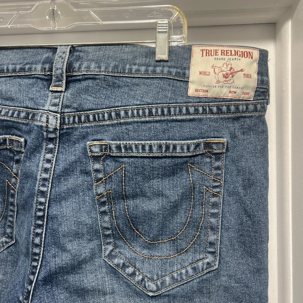 True Religion Denim Shorts Rocco‎ Relaxed Skinny W42